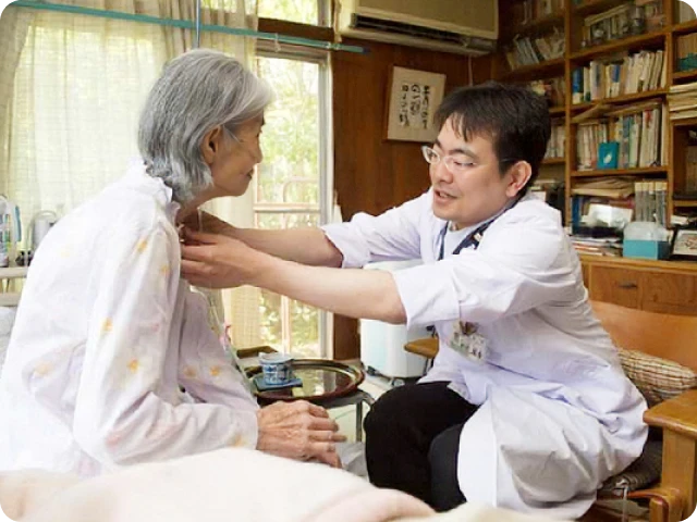 第一線地域医療を体験する研修医