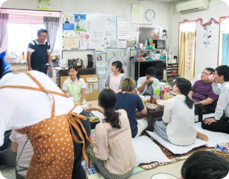 ランチミーティングの様子