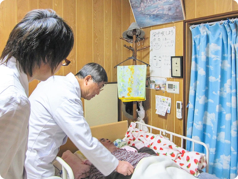 訪問診療同行の様子