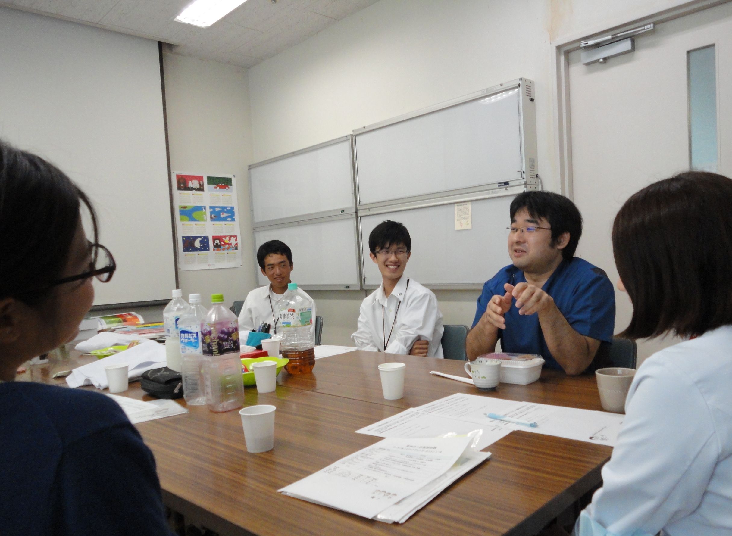 医師との交流 聞きたいことを何でも聞けます
